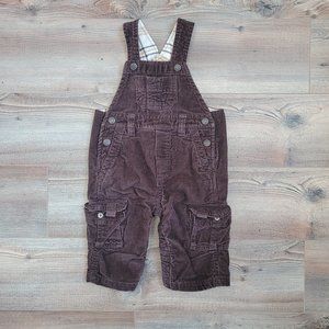 Baby Gap Brown Corduroy Overalls
